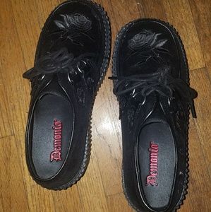 DEMONIA Fleurs de Mal Velvet Creepers